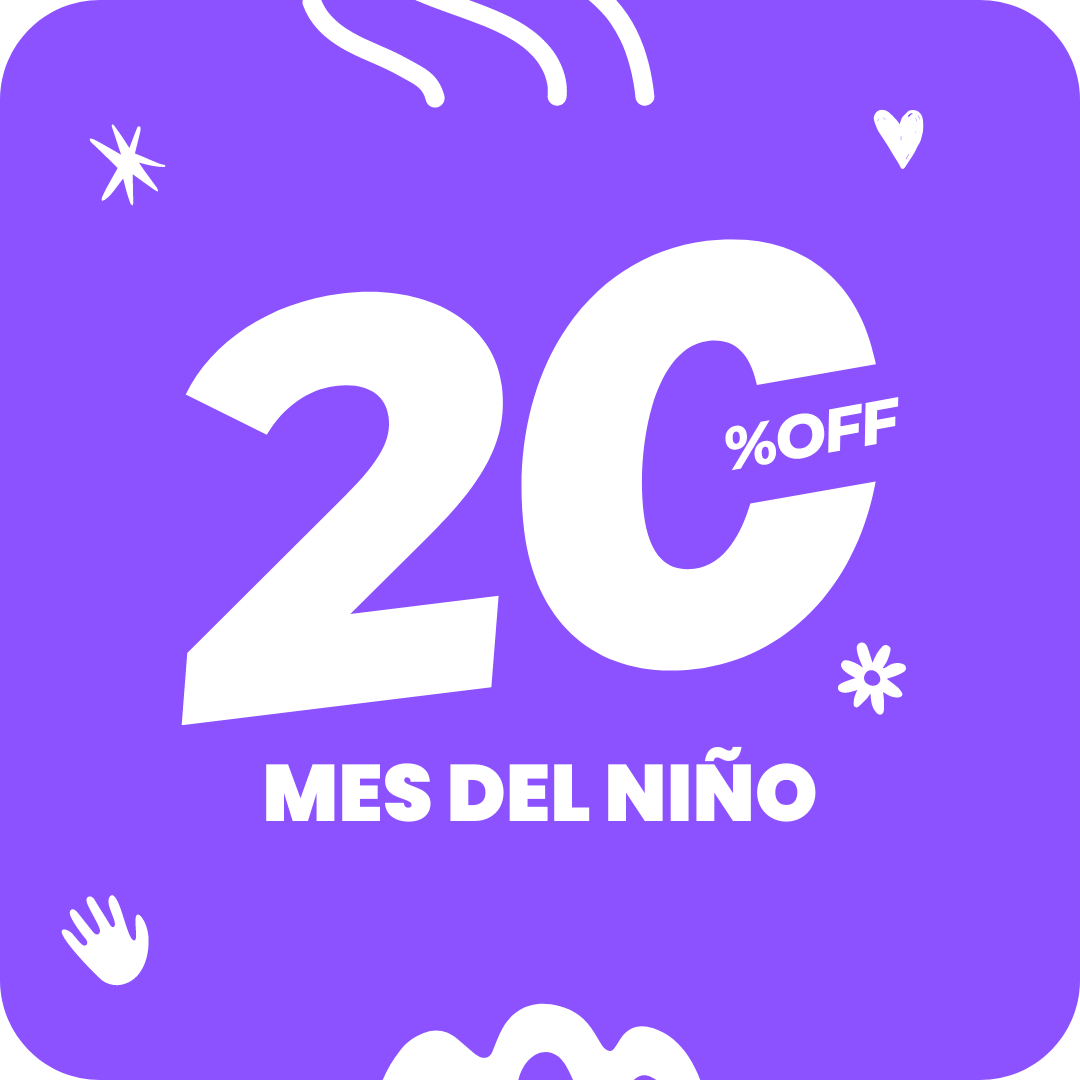 20% OFF MES DEL NIÑO