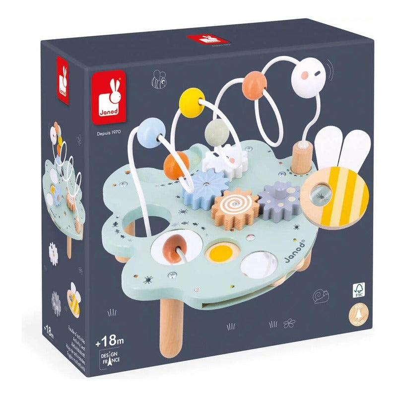 Janod - Sweet Cocoon: Mesa Actividades Leaf