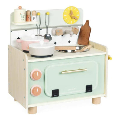 Janod - Mamie Soleil: Kitchenette + 9 Accesorios