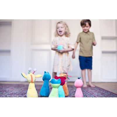 Lilliputiens - Mi Primer Bowling De Peluche: La Jungla