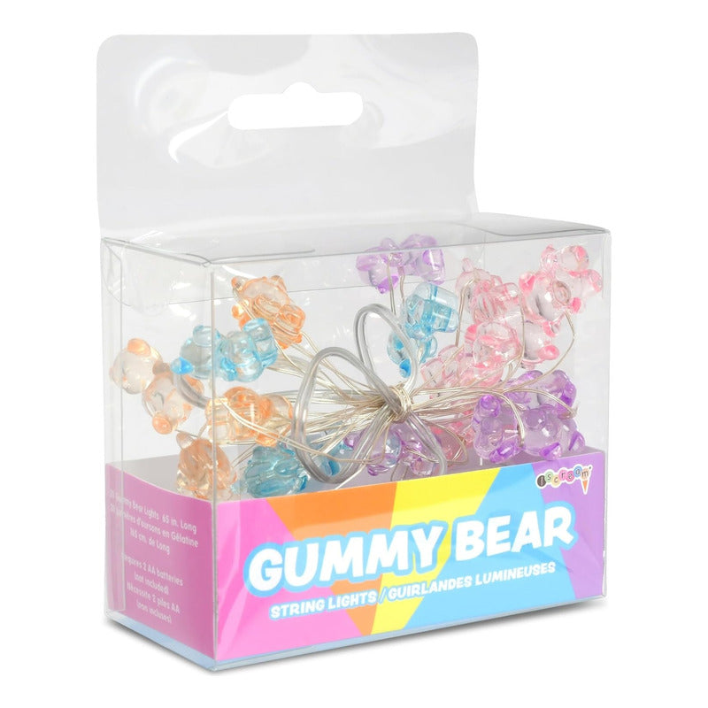 Iscream - Gummy Bear String Lights: Guirnalda Decorativa (Luz Led) – Yatoys